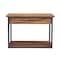 Alaterre Furniture Claremont 43"L Rustic Wood Console Table with Two Drawers and Low Shelf ANCM1074 - alternate 7